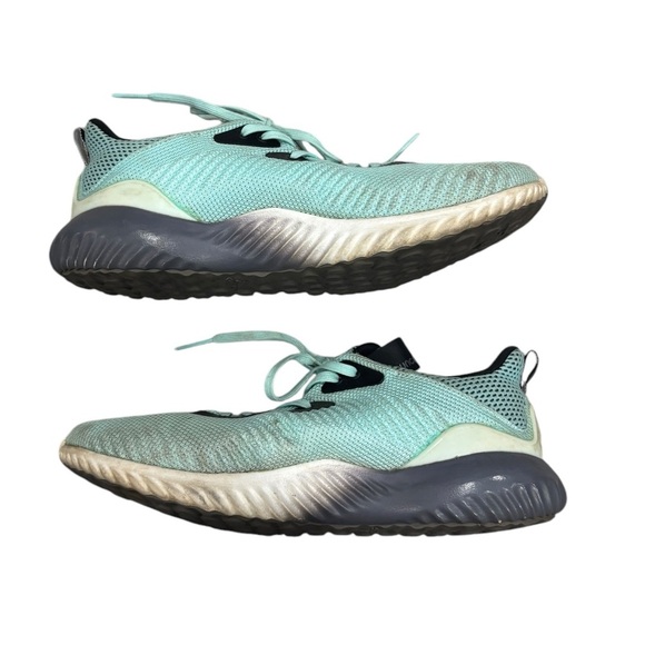 Adidas Alpha 3 Bounce Art. B39429 Women's Seafoam/Black Running Shoes Size 8.5 - Picture 2 of 7